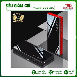 [FreeShip – Sale khô máu] PIN dự phòng mặt kính 30000mAh-SẠC Dự Phòng có đèn pin và hiển thị %