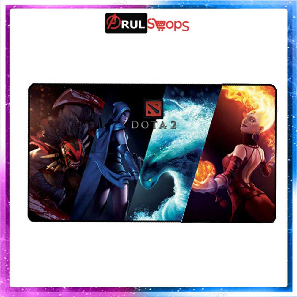 Tấm Lót Chuột Chơi Game In Hình DOTA 400x900 mm