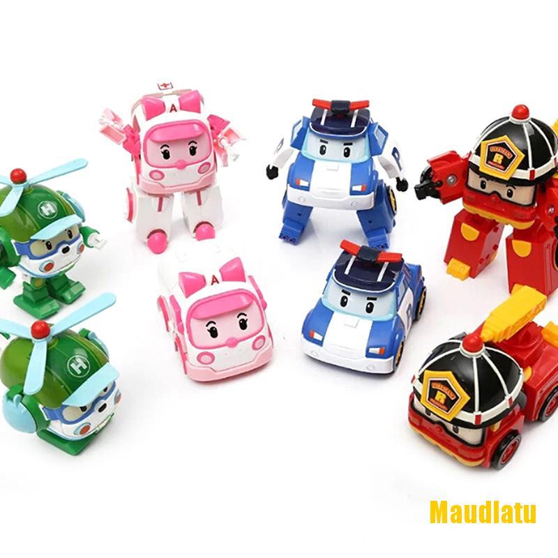 ROBOCAR POLI Đồ Chơi Robot Biến Hình Xe Hơi Cho Bé