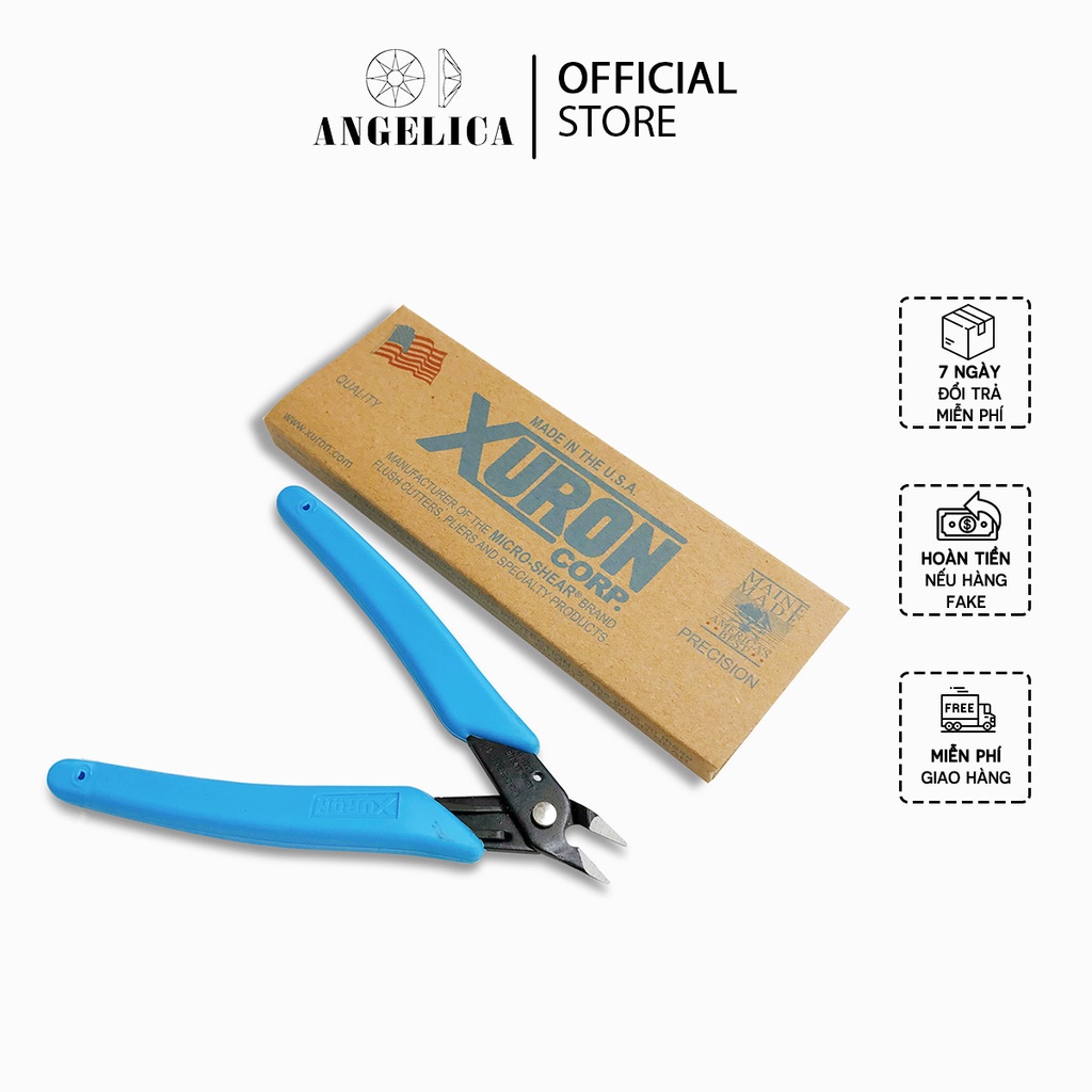 Kìm Tháo Đá Phụ Kiện Nail Chuyên Dụng Bấm Phá Móng Tay Móng Chân ANGELICA KPD