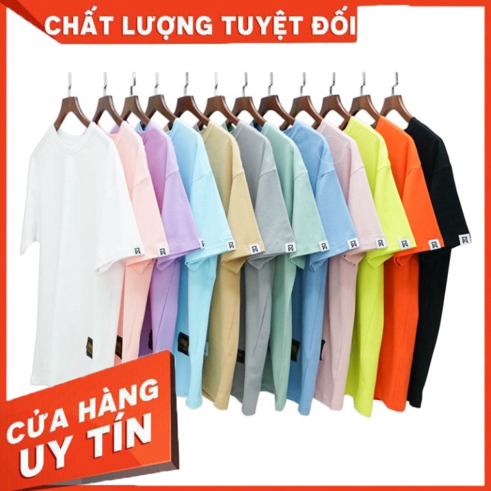 Áo thun trơn N7 Cotton 100% dáng rộng tay lỡ unisex nam nữ basic nhiều màu. - HÀNG MỚI VỀ