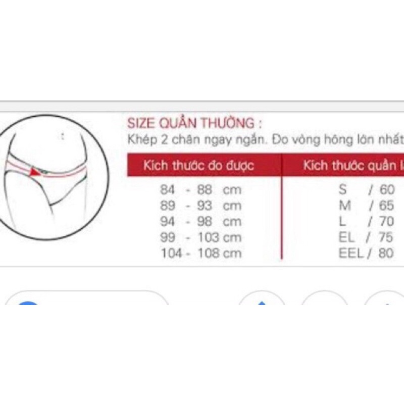 Quần lót Nữ Bonbon 8018