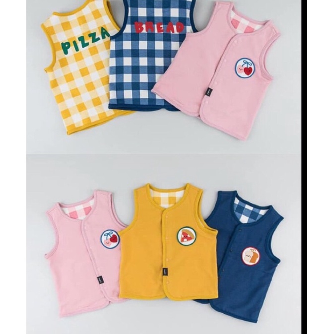 Áo gile chần bông Cordi-i xinh yêu cho bé