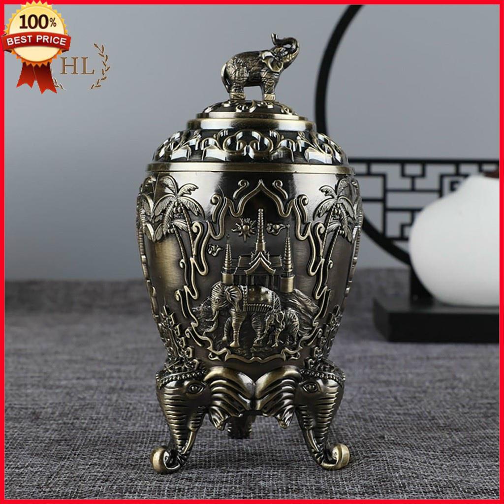 Lọ đựng tăm hình độc, Hộp đựng tăm đồng giả cổ cao cấp - Phong cách hoàng gia siêu đẹp '