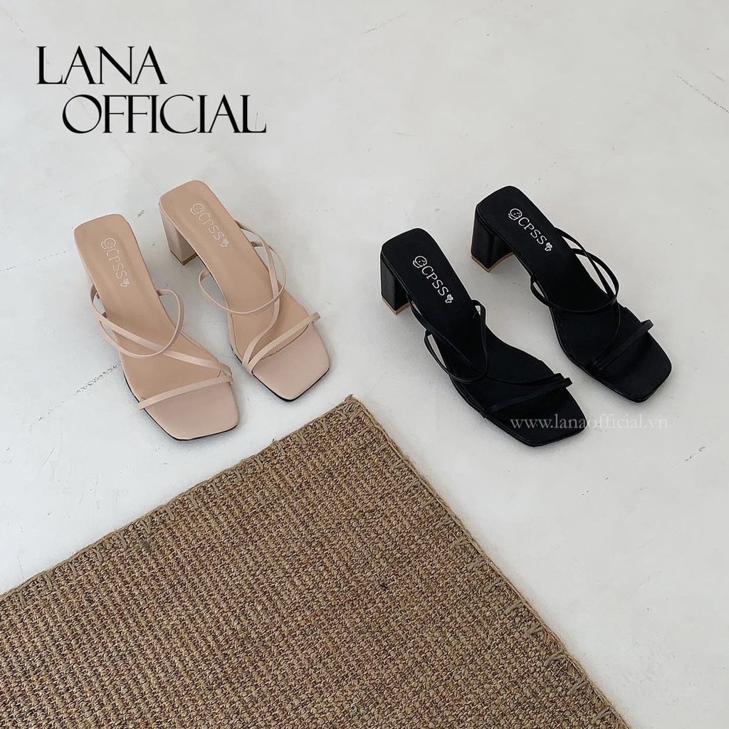 Giày Cao Gót Basic Cross Sandal GIÁ BÁN 299.000 | HQ2078  Lana Official