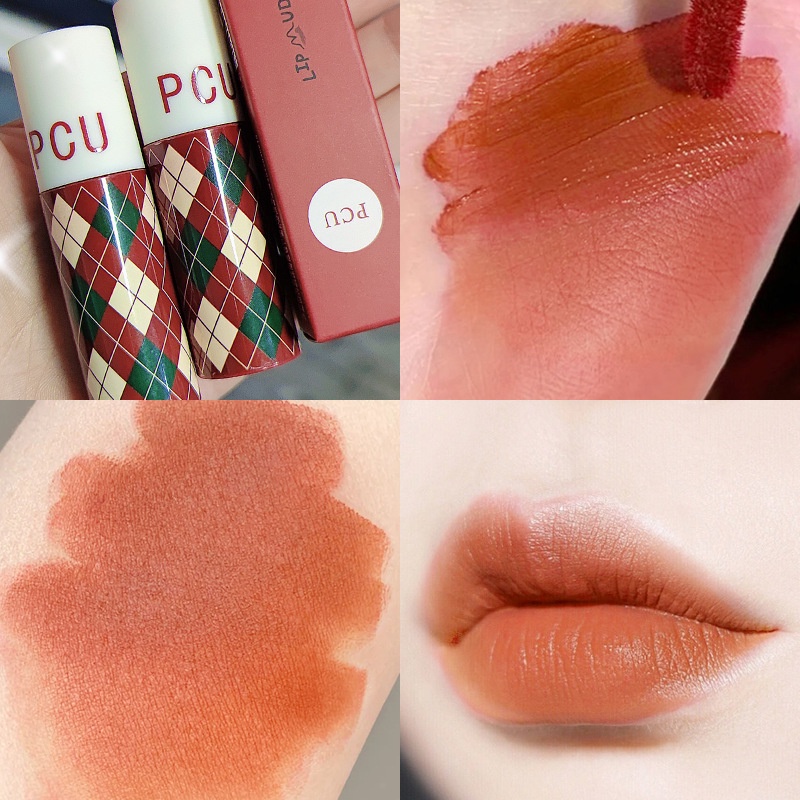 Son Môi Nhung Lì Kháng Nước Thiết Kế Vỏ Phong Cách Giáng Sinh Độc Đáo