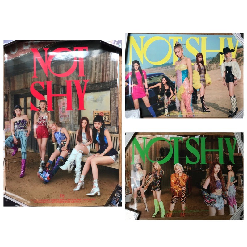 ITZY album nhạc Not Shy chính hãng