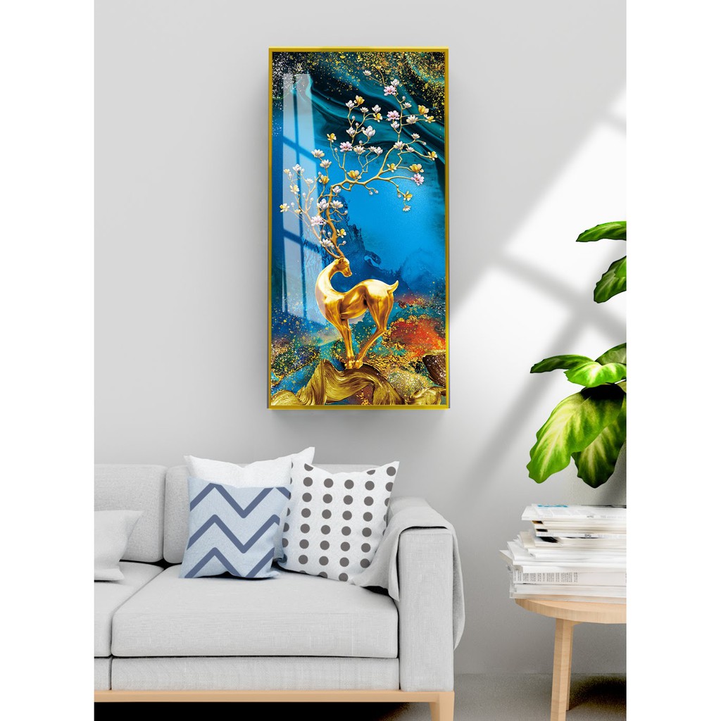 TRANH TREO TƯỜNG  CỠ ĐẠI - GIÁ RẺ KÈM KHUNG -PHONG CÁCH BẮC ÂU TRỪU TƯỢNG- MELYHOME- TB3FGC3