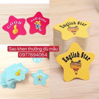 Set 100 sao khen thưởng💯giáo cụ đồ dùng dạy học hấp dẫn❤️