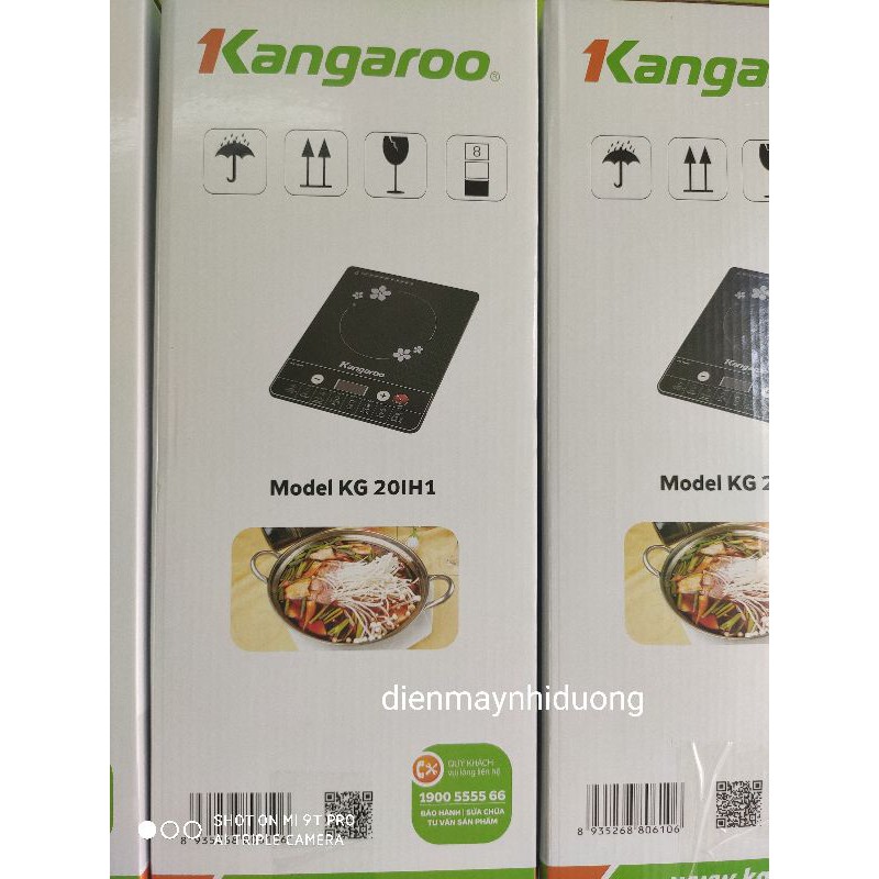 Bếp Từ Kangaroo KG20IH1 và KG20IH6 và KG365i - Tặng Kèm Nồi Lẩu - Bảo Hành 12 Tháng