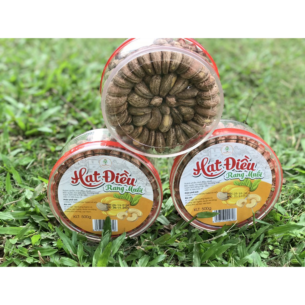 [ Chính Hãng Bình Phước ] Điều Rang Muối A Cồ Đại - Chuẩn Size Xuất Khẩu Châu Âu - 139k/500gr - Hạt Dinh Dưỡng Xanh Shop