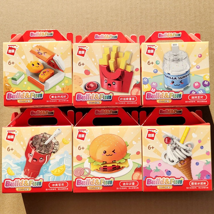 Đồ Chơi Mô Hình Bánh Hamburger Sáng Tạo Cho Trẻ Em