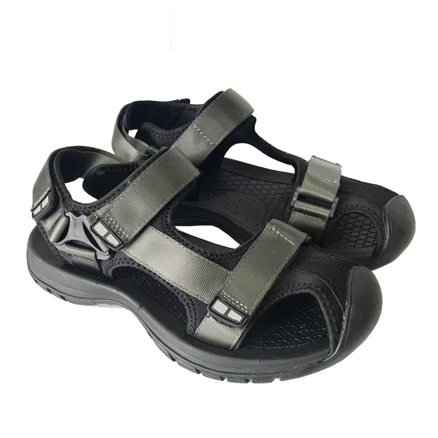 Giày sandal nam bít mũi quai dù có quai hậu cố định thích hợp mang dã ngoại đi phượt du lịch hiệu Rova RV25G