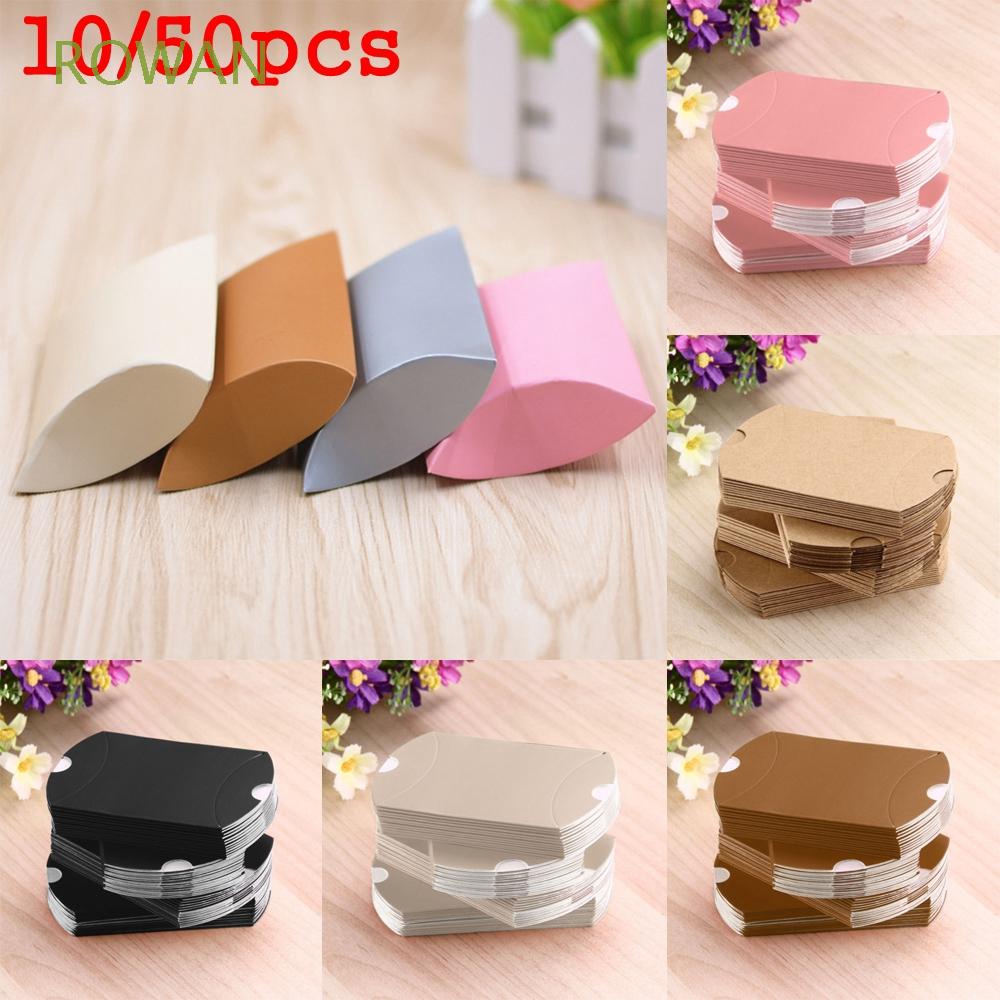 10 / 50 hộp quà giấy nhỏ xinh trang trí tiệc cưới , giáng sinh