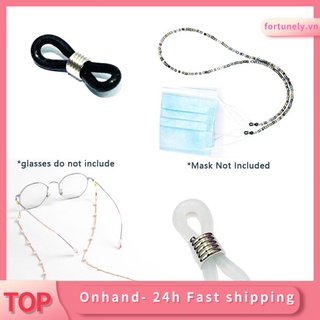 Fashionable anti-slip silicone eyeglass strap