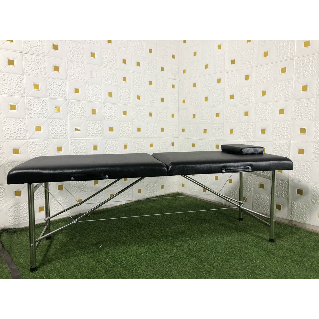 Giường Vali gấp gọn chân inox loại 1 dành cho Spa