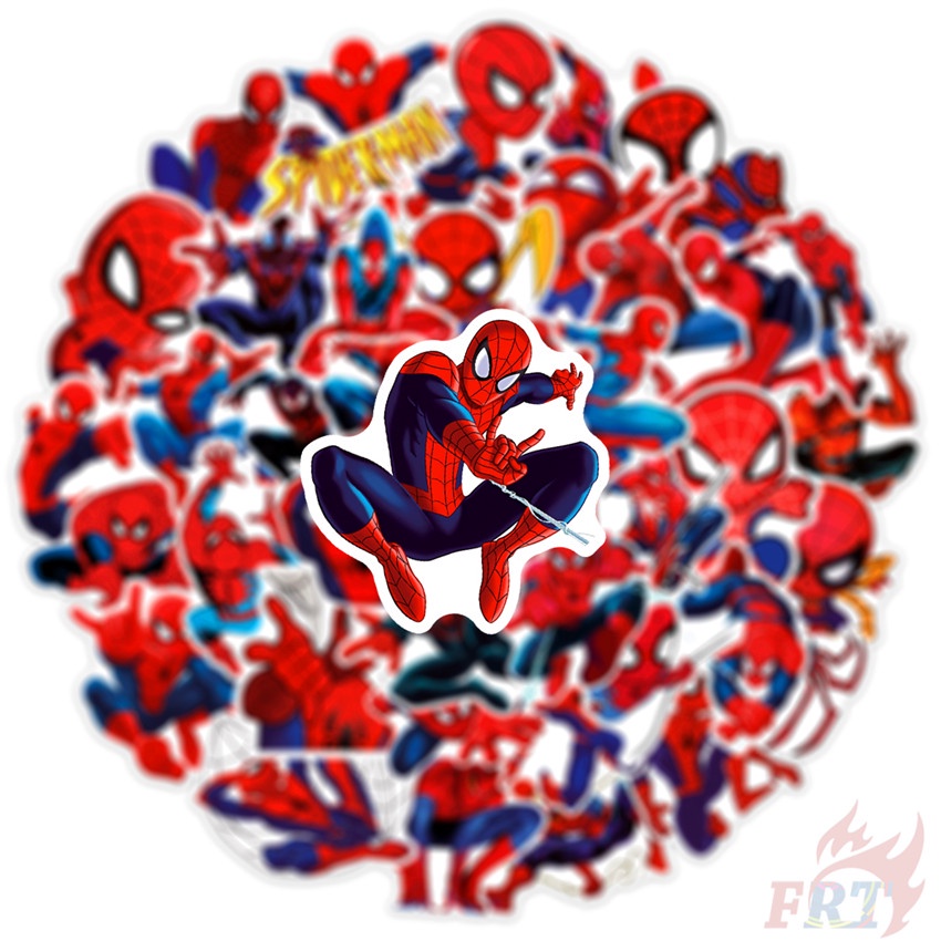 ❉ Spider-Man Series 06 - Marvel Superhero Stickers ❉ 50Pcs/Set DIY Fashion Luggage Laptop Skateboard Doodle Decals Stickers