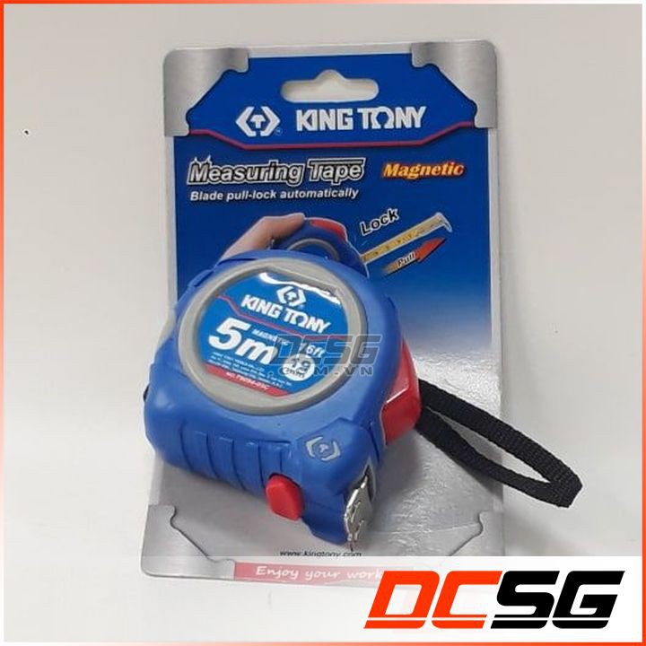 Thước cuộn Magnetic 5.0m/19mm Kingtony 79094-05C