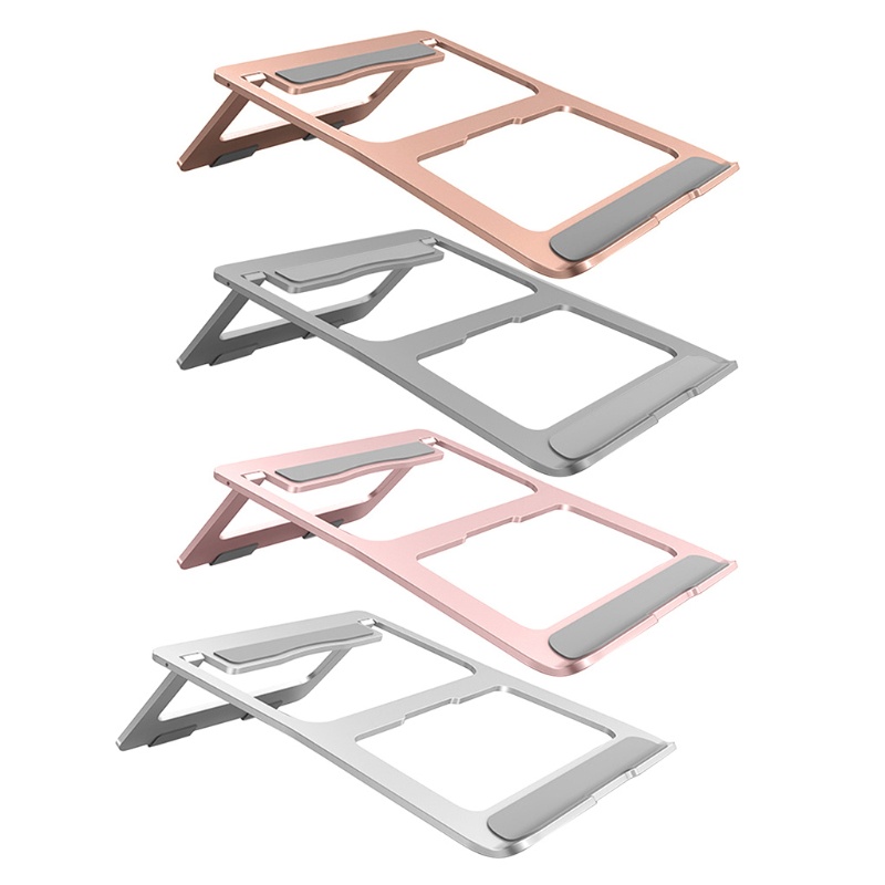 Giá Đỡ Laptop Bằng Nhôm Cách Nhiệt Tùy Chỉnh Tiện Dụng Cho Notebook 12-15.6 &quot;