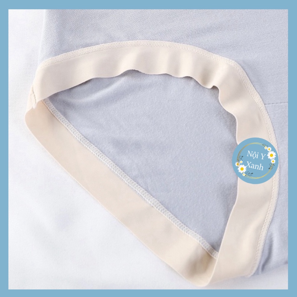 Quần Lót Nữ ❤️Quần Lót Cotton Su Cạp Cao mềm mại kháng khuẩn sexy gợi cảm 789 Nội Y Xanh chất thoáng mát cao cấp
