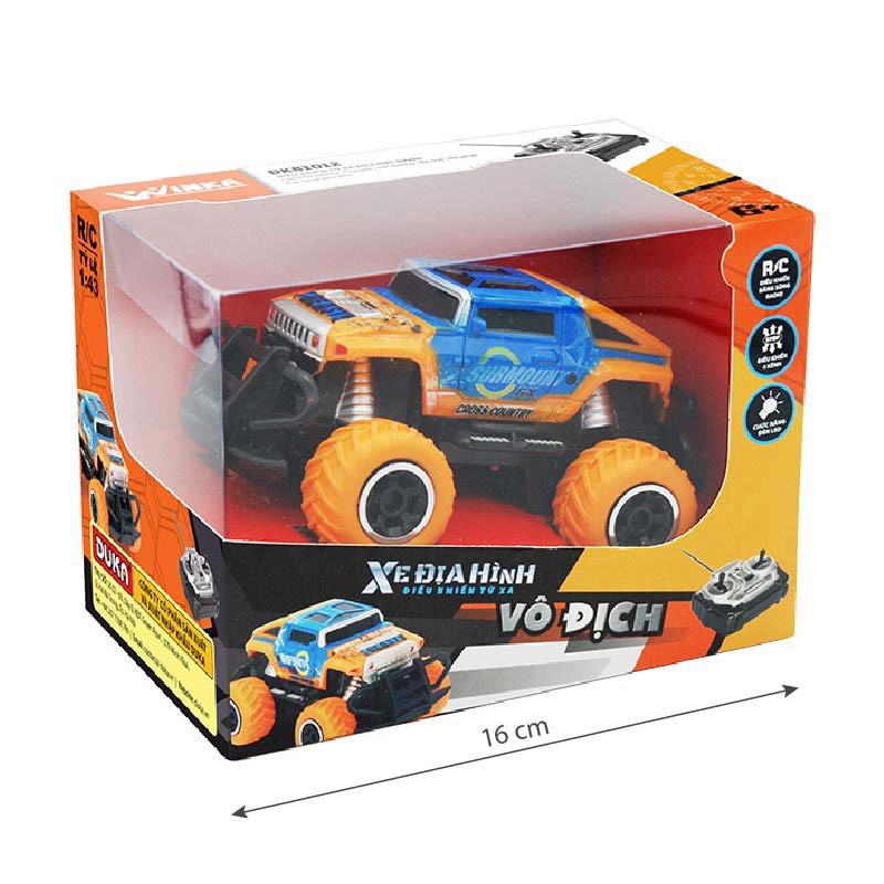 Đồ chơi bé trai tiNiToy xe địa hình điều khiển từ xa DK81012