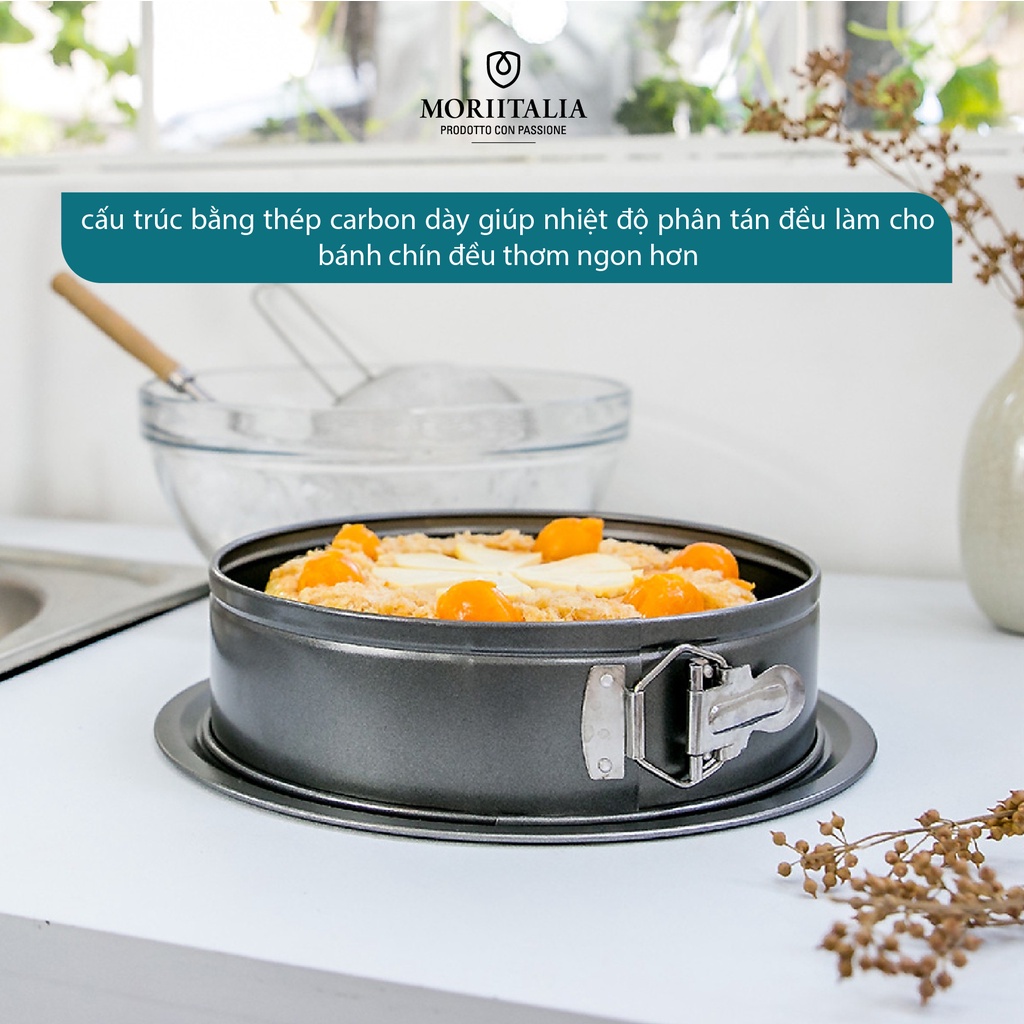 Khuôn bánh chống dính Carlmann tiện lợi Moriitalia SL4S003