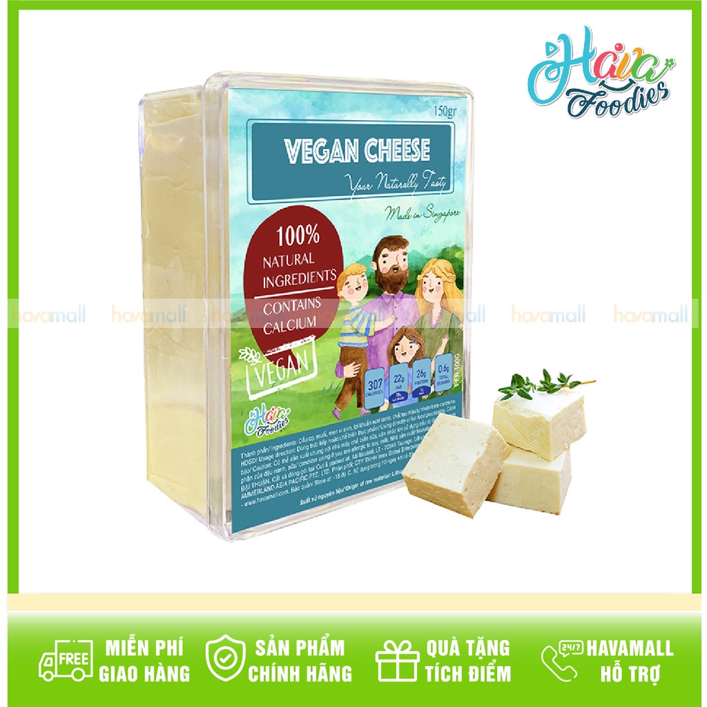 Phô Mai Thực Vật Thuần Chay Ammerlander 150gr - Vegan Cheese