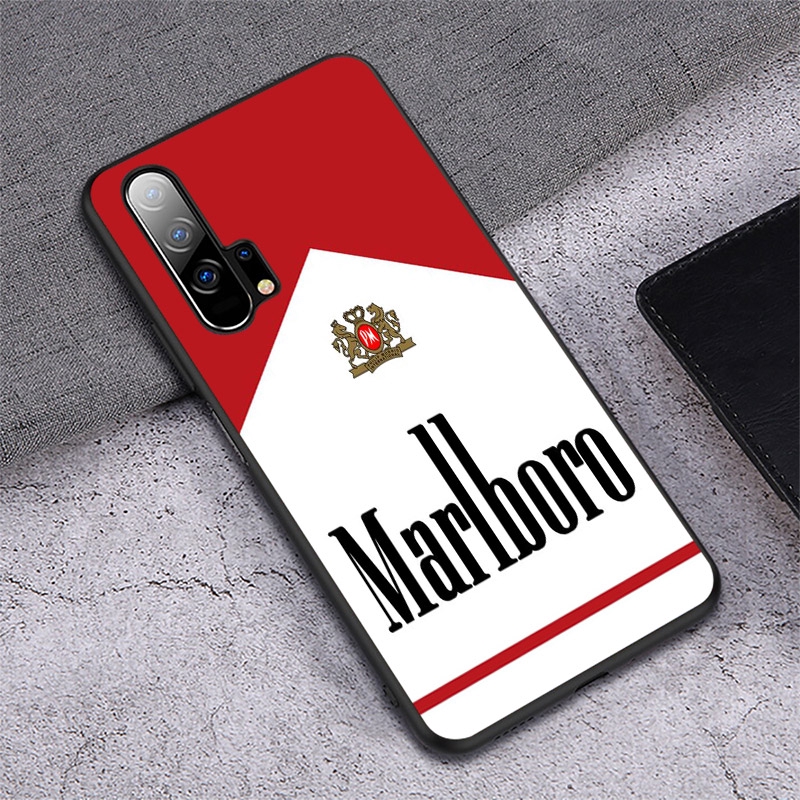 Ốp Điện Thoại Mềm Hình Marlboro S112 Cho Huawei Y6 Y7 Y9 Prime 2018 2019 Mate 10 20 30 Lite Pro