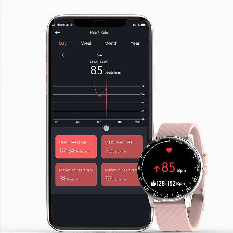 Đồng hồ thông minh TODEX H30 42mm màn hình cảm ứng chống nước IP68 hỗ trợ báo cuộc gọi tin nhắn SMS cho iOS / Android