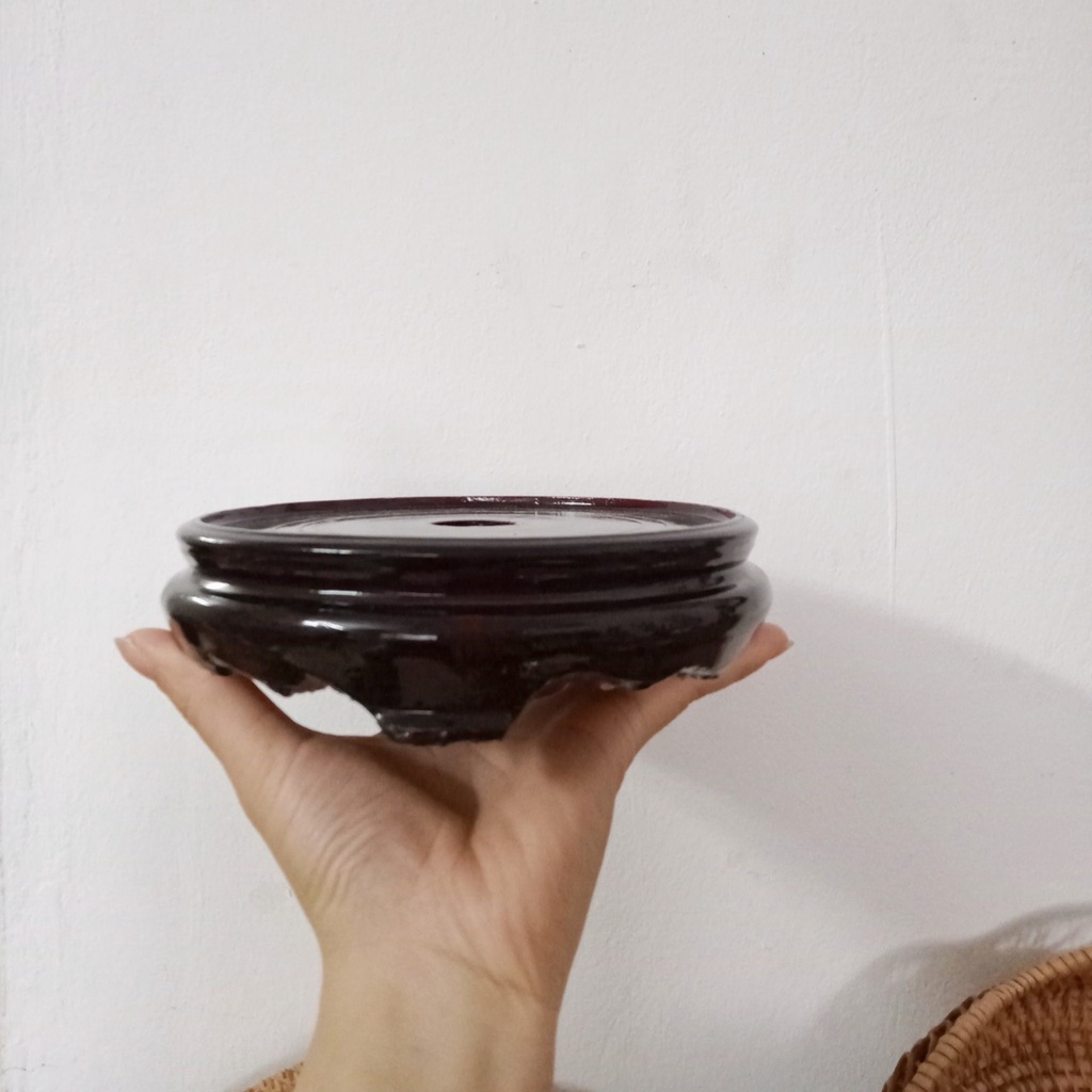 Bộ Quà tặng bình hút lộc, bình hút tài lộc thuận buồm xuôi gió cao cấp vẽ tay thủ công full size (Đầy đủ Bình+Hộp + đế)