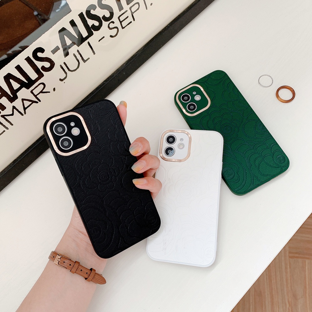 Sang Trọng Ốp Điện Thoại Tpu In Họa Tiết Hoa Cho Iphone 12 11 Pro Max Mini Xs Max Xr X 8 7 Plus Se2020 | BigBuy360 - bigbuy360.vn