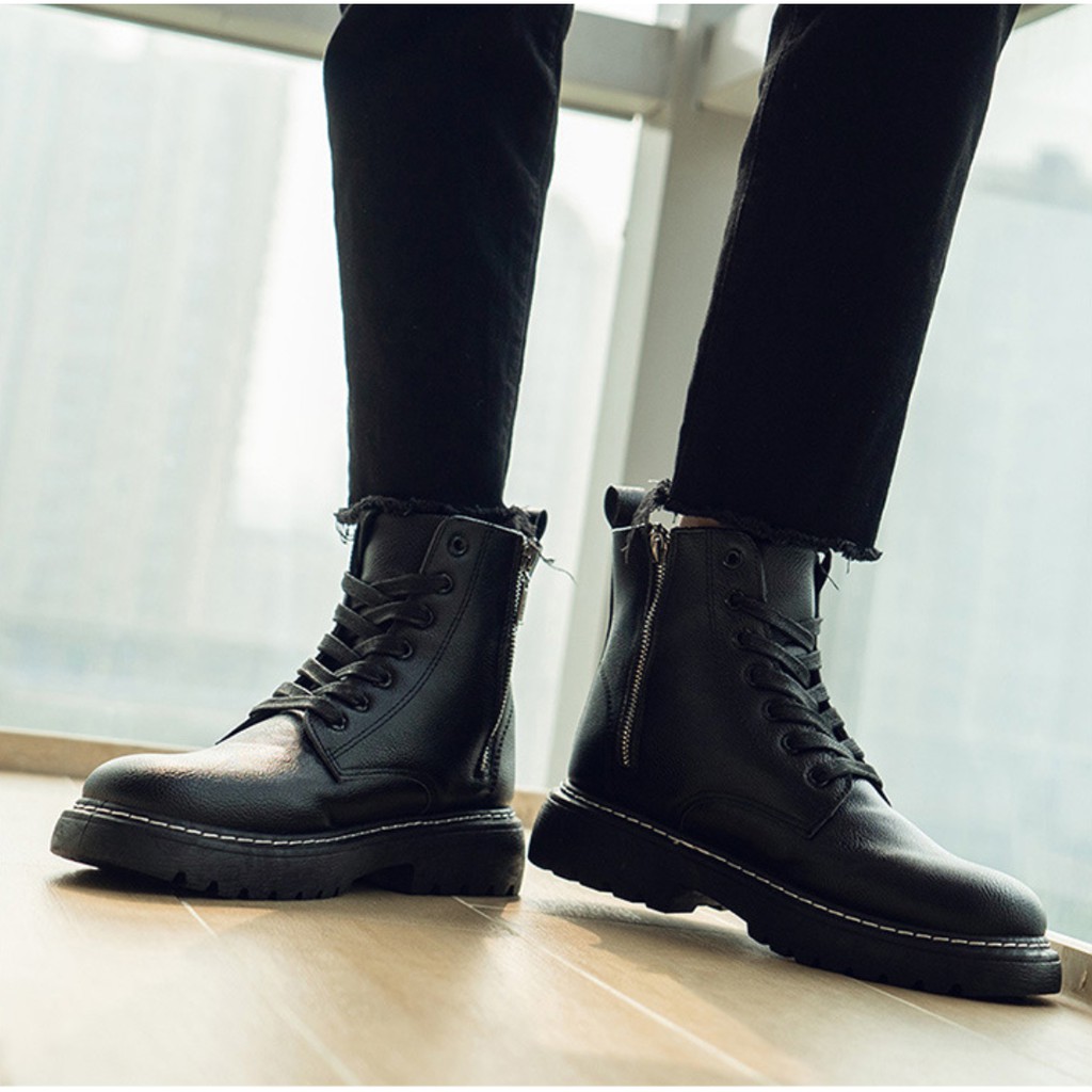 Bốt cổ cao dr martens da hạt phiên bản 2022 INF - 4