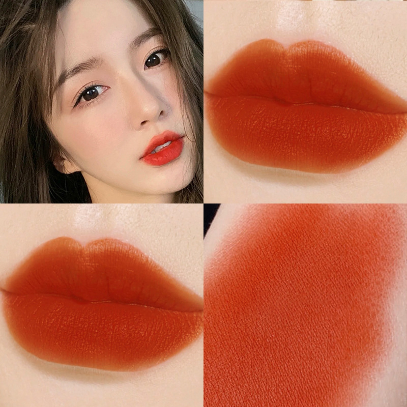 [Hàng mới về] Son môi dạng lỏng lâu trôi chống thấm nước với màu đẹp tự nhiên xinh xắn