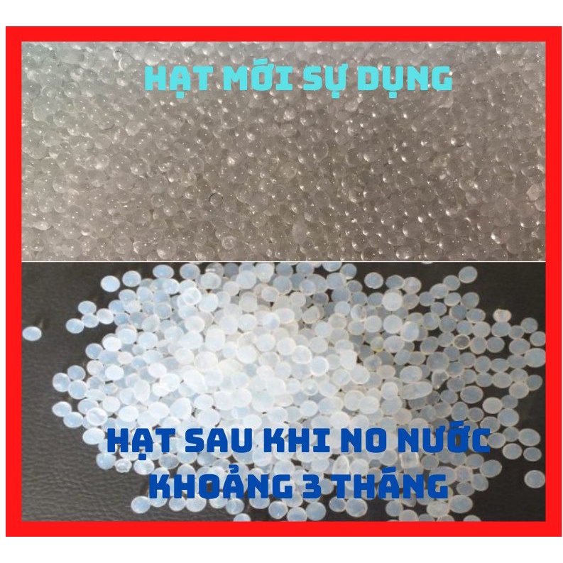 [25.000đ] Gói hút ẩm mốc, khử mùi Silicagel - Túi hút ẩm cho giày dép, quần áo, thực phẩm, dược,chống ẩm mốc (1gr/gói).