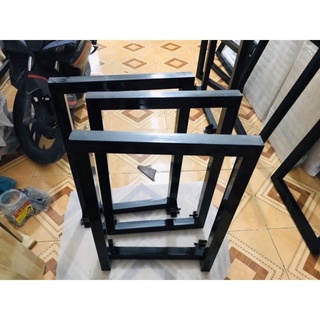 Chân sắt gấp cao 75cm . ( 1 cặp kèm ốc vít )