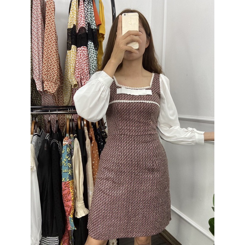 7409 Đầm Dạ Phối Tay Voan | BigBuy360 - bigbuy360.vn