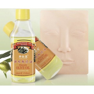 Dầu Lau Mực Học Trên Da Giả Phun Xăm Thẩm Mỹ 100ml