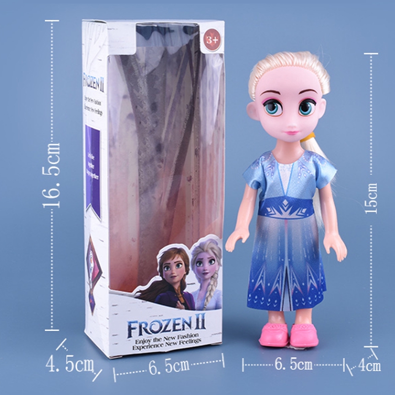 Bộ Búp Bê Công Chúa Elsa Và Anna Trong Phim Frozen (6 Cái)