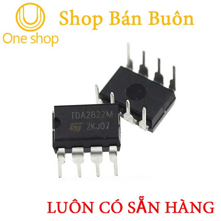 Linh Kiện TDA2822 12V DIP8