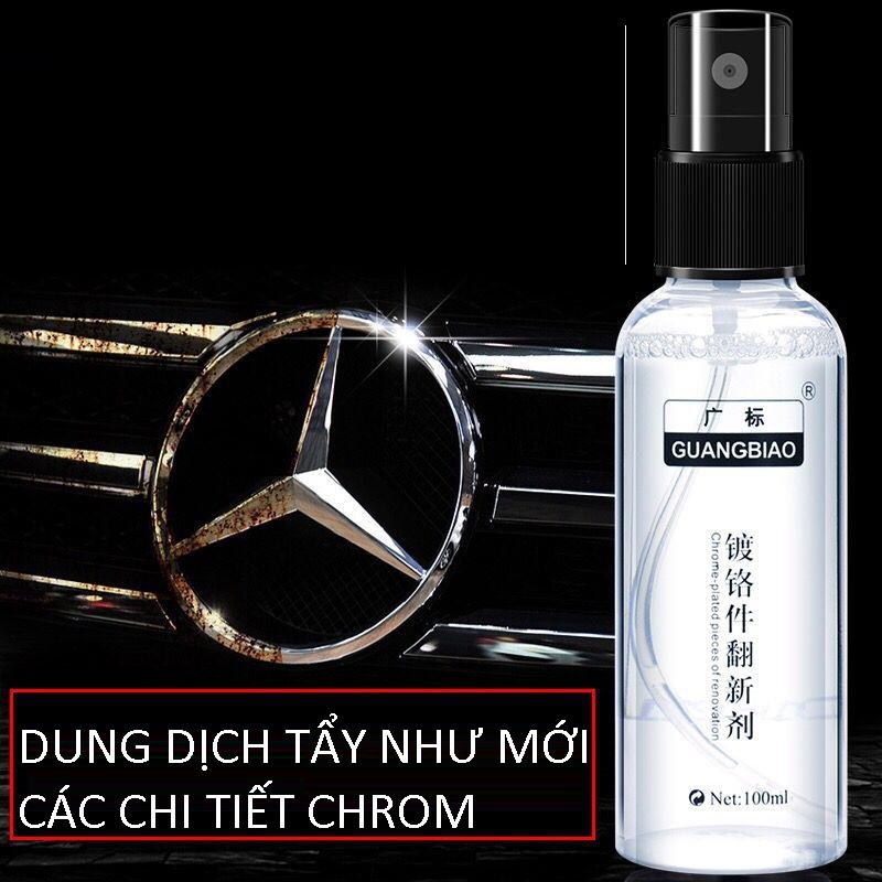 Dung dịch tẩy phục hồi chi tiết mạ Chorme