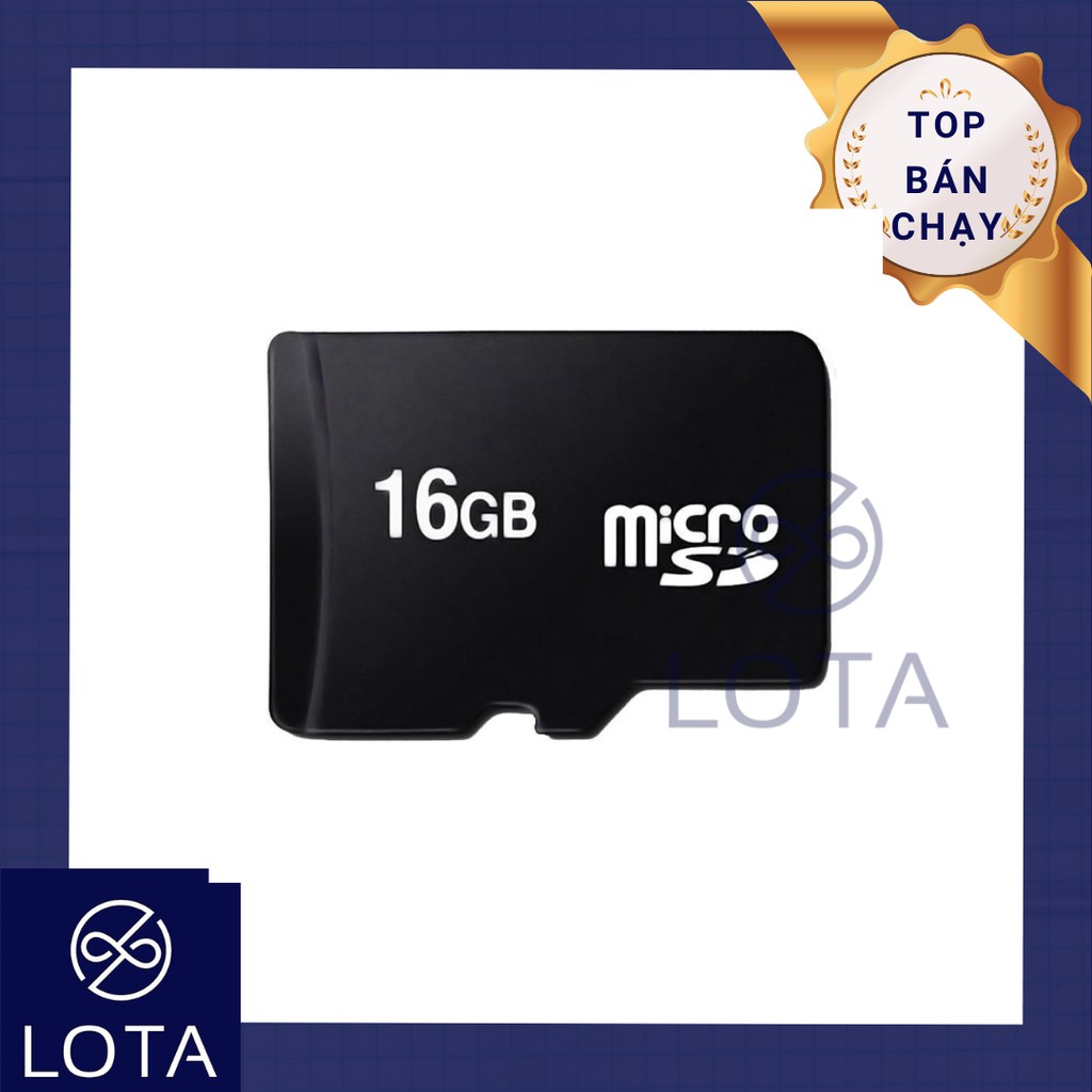 Thẻ nhớ micro SD 16GB, thẻ nhớ siêu bền tốc độ cao 16 gb 16 gigabyte, thẻ nhớ lưu trữ cho điện thoại, camera, tablet