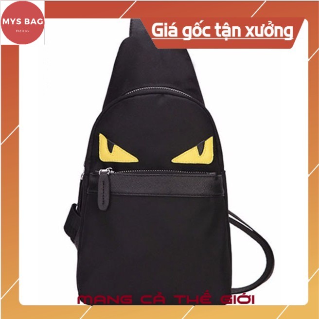 Túi đeo chéo nam Túi Đeo Chéo 2 Mắt Vàng Mys Bag