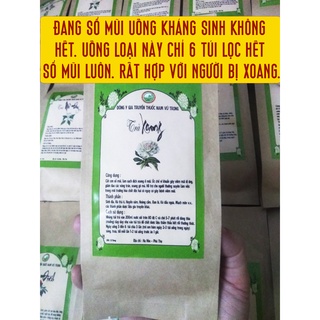 Trà Xoang thảo mộc Thuốc Nam Vũ Trọng,c.ắ.t cơn sổ mũi,làm s.ạ.ch dịch xoang ở mũi,giảm đau các vùng trán,xoang gò má.