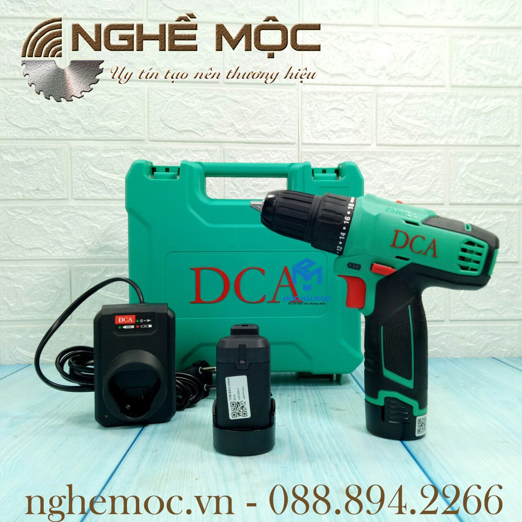 Máy khoan pin DCA 10.8V ADJZ1202E Nghề Mộc