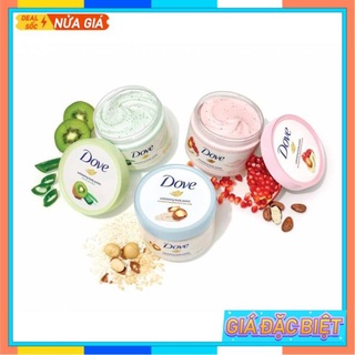 Tẩy tế bào chết Dove macca, lựu, kiwi 50ml