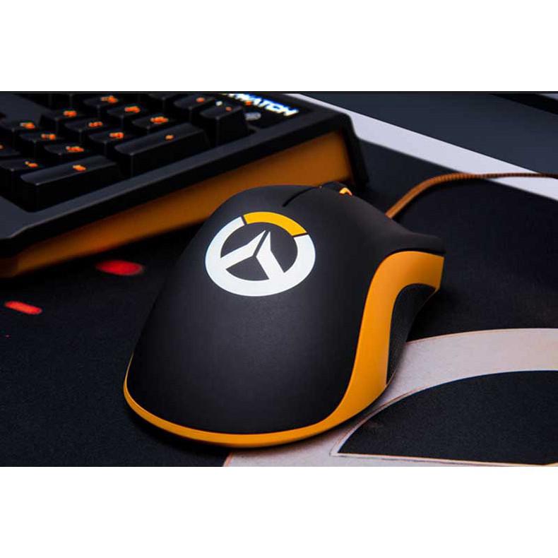Chuột chơi game Razer DeathAdder thiết kế phong cách game Overwatch + dây dù bền chắc