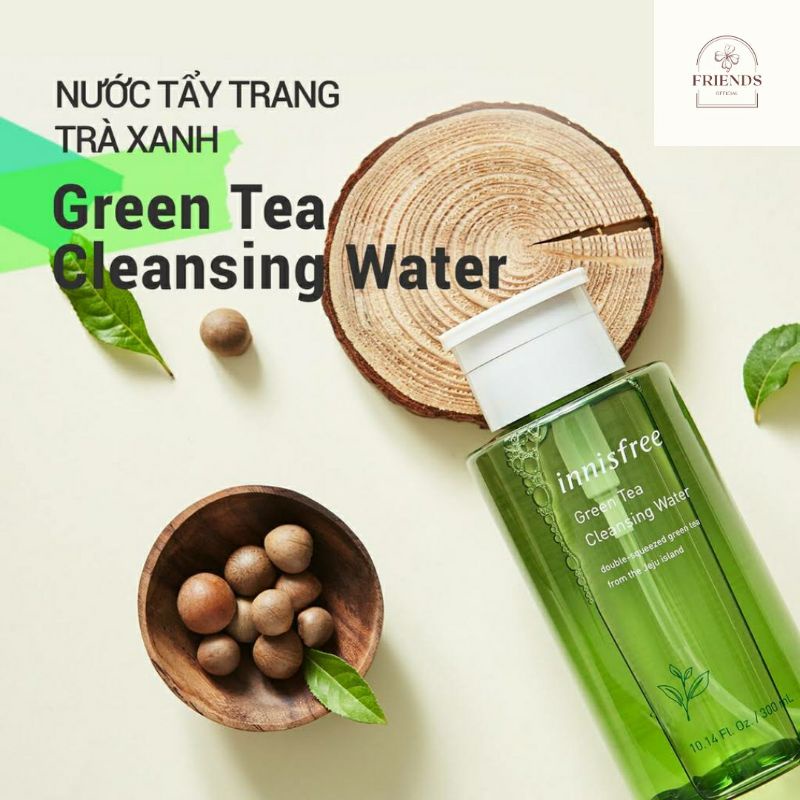 [Hàng Auth] Nước Tẩy Trang Trà Xanh Innisfree Green Tea Cleansing Water 300 ml