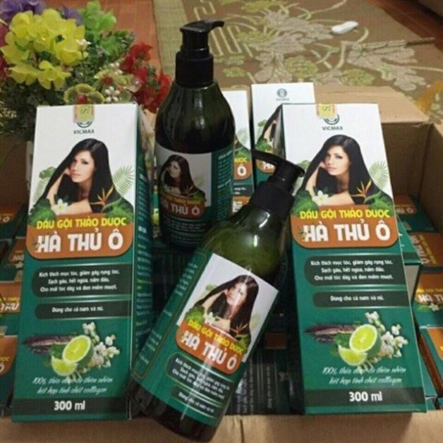 Dầu gội Hà Thủ Ô 300 ml đen và mượt tóc | BigBuy360 - bigbuy360.vn