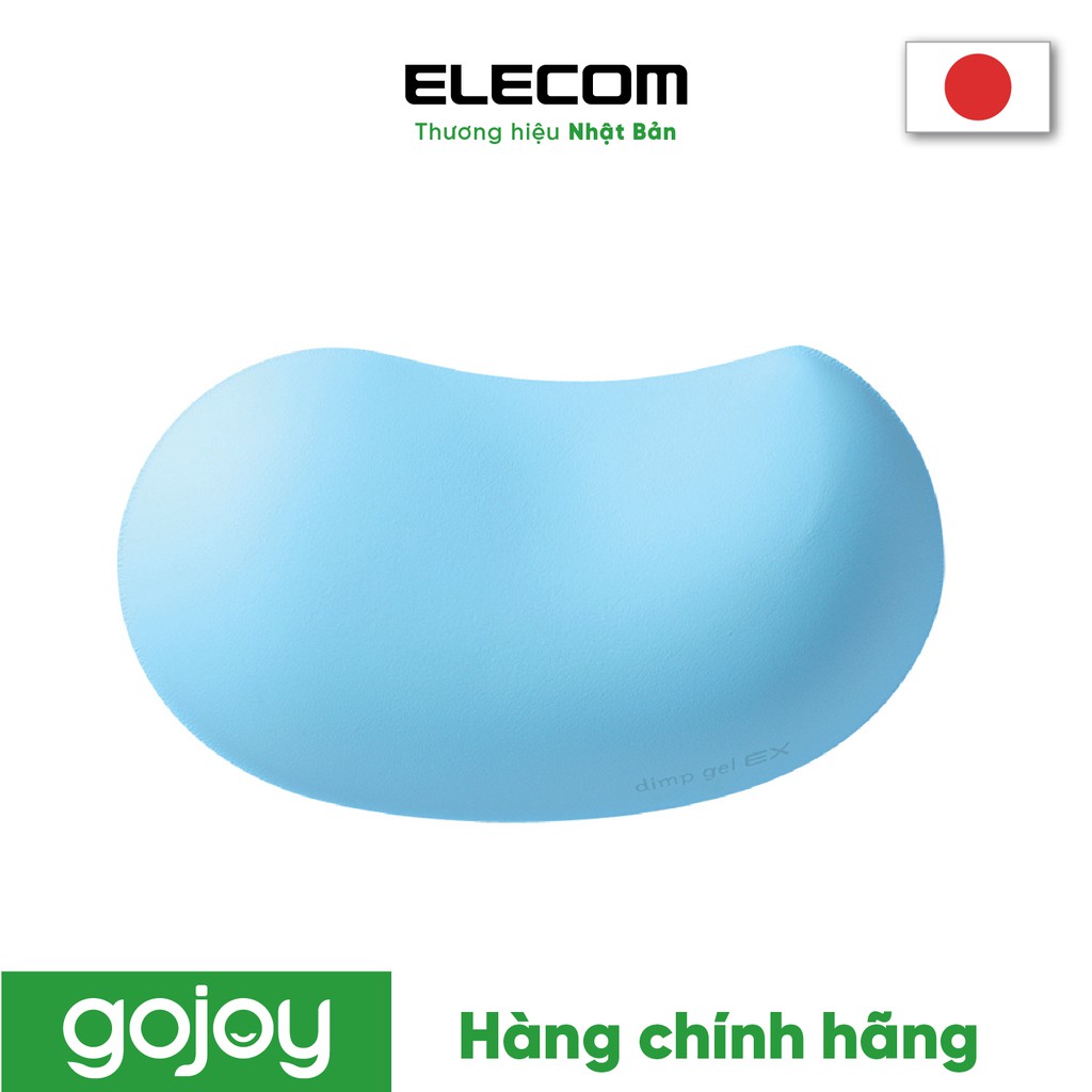 Miếng kê cổ tay bọt biển khi dùng chuột ELECOM MOH-014 - Hàng chính hãng