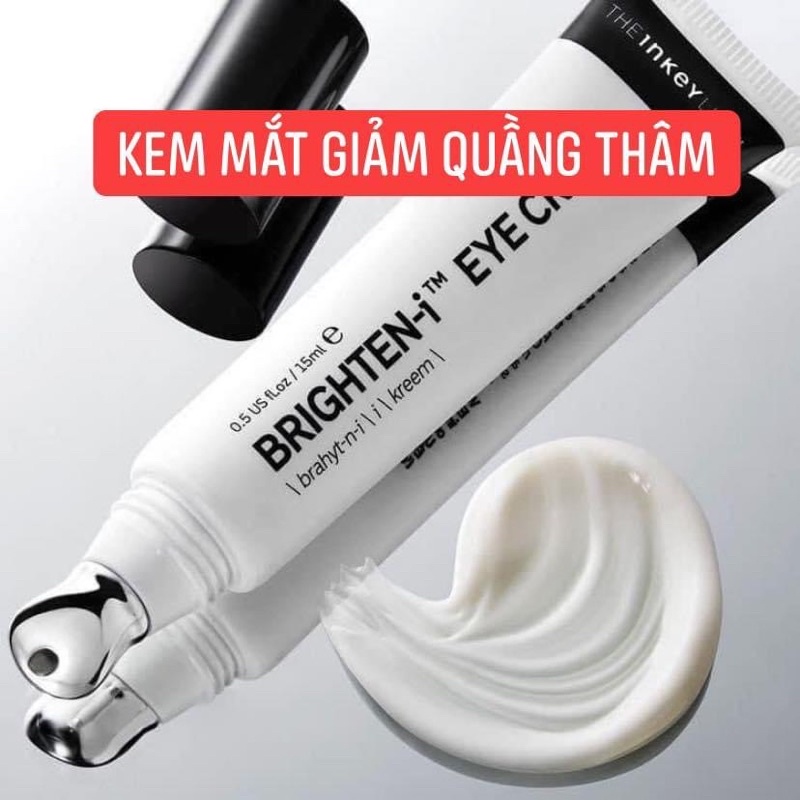 Kem mắt Brighten/Retinol The inkey list 15g